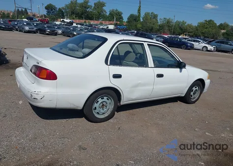 2002 Toyota Corolla Ce z USA, uszkodzony, nr VIN 1NXBR12E92Z582443